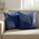 Plushmink Printed Filled Cushions-Peacock at Zubaidas Homestore Pakistan