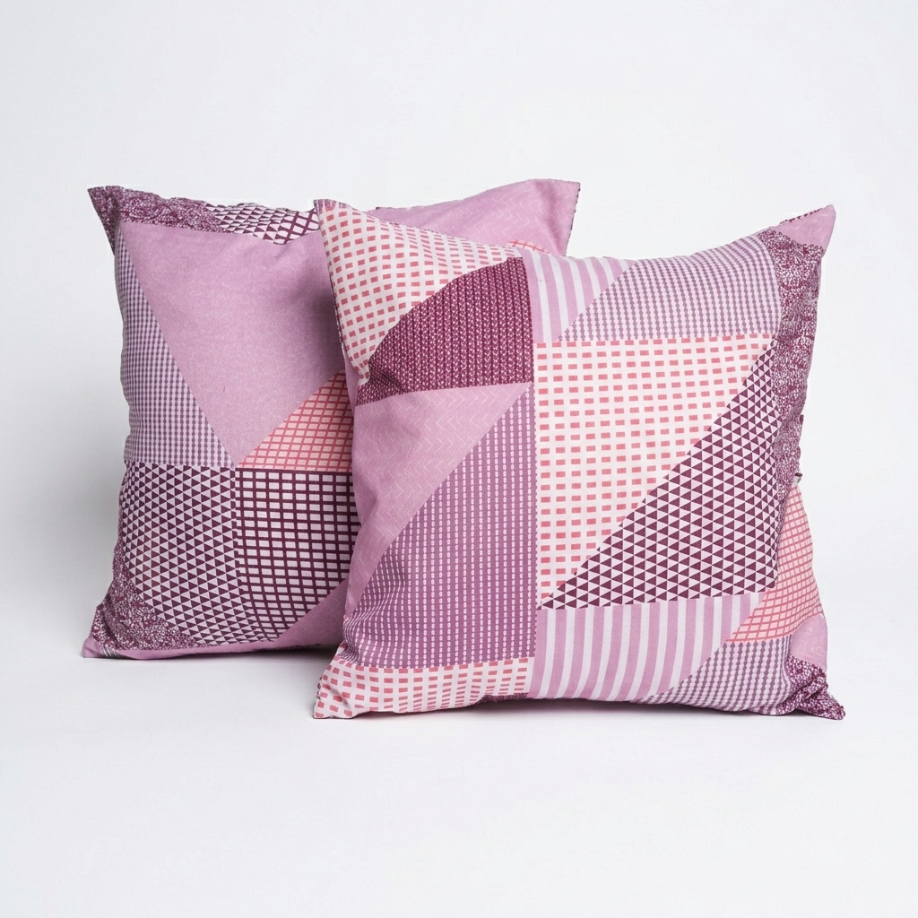 Plushmink Printed Filled Cushions-Pink pop at Zubaidas Homestore Best for Home Shoping