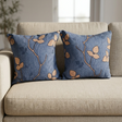 Plushmink Printed Filled Cushions-Violet Hour at Zubaidas Homestore Pakistan