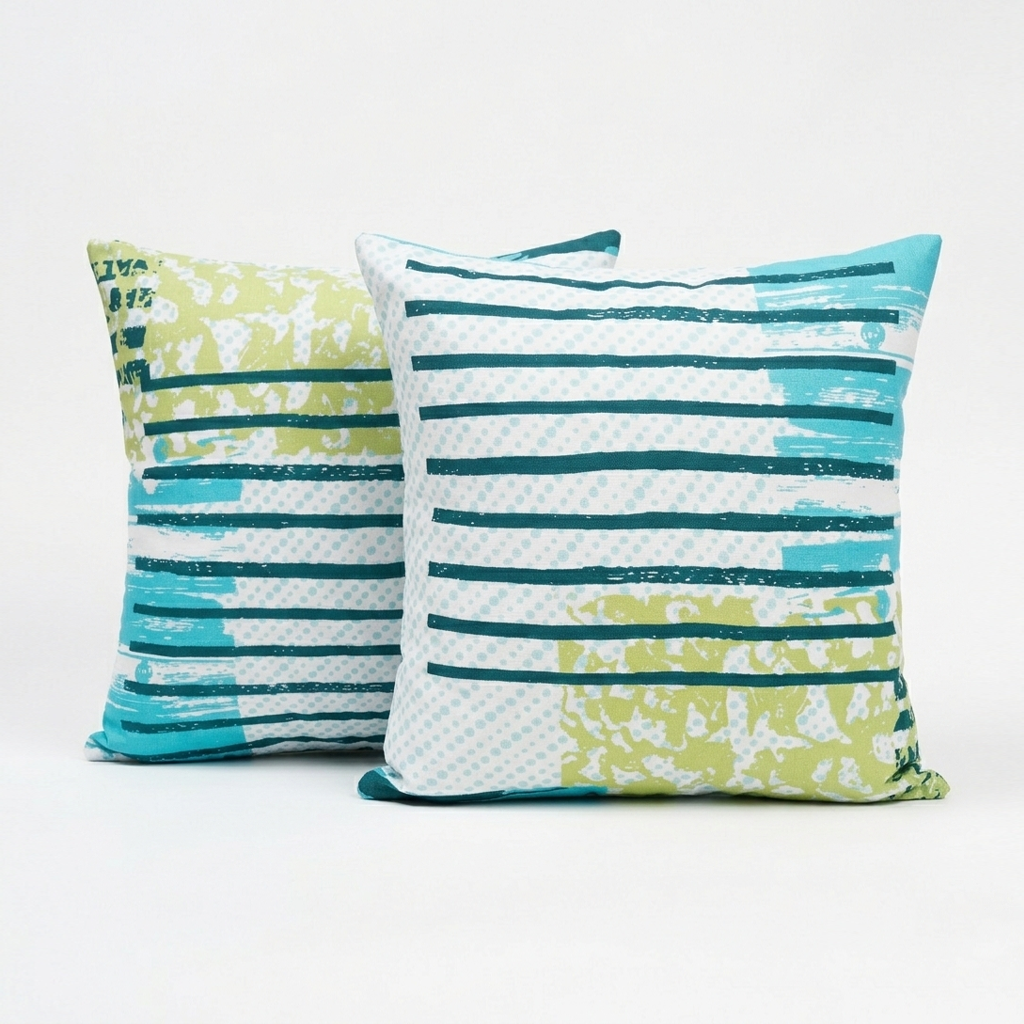 Plushmink Printed Filled Cushions-Wave at Zubaidas Homestore Best for Home Shopping