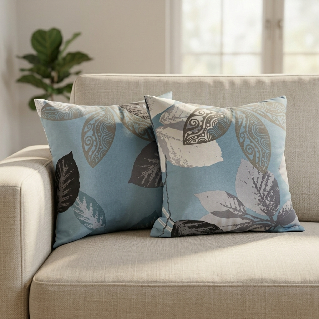 Plushmink Printed Filled Cushions-Zyra at Zubaidas Homestore Pakistan