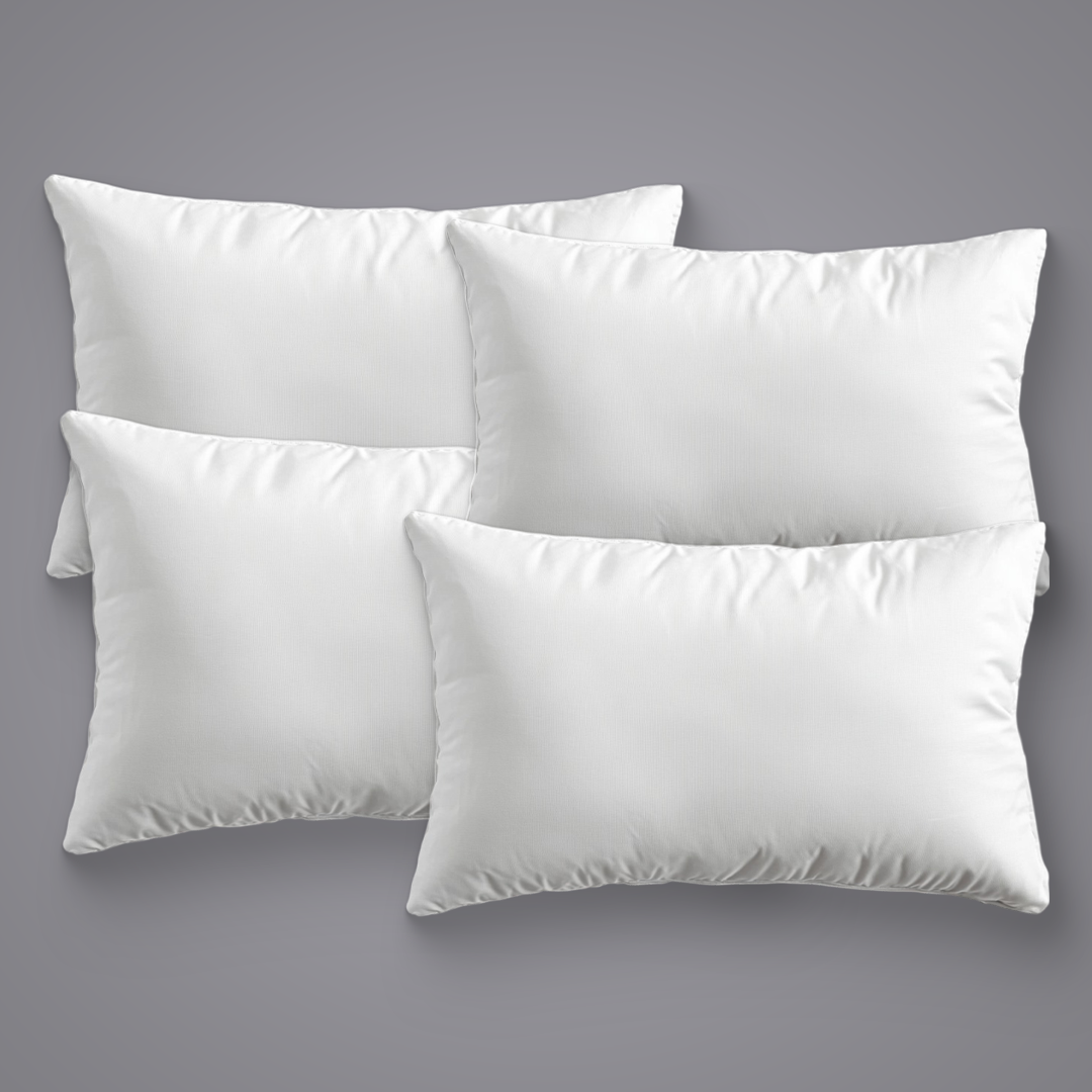 Plushmink Quard White Cotton Pillow Sets at Zubaidas Homestore Pakistan