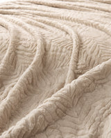 Plushmink Rabbit Fur Throw Blanket Cloud Dancer at Zubaidas Homestore Pakistan