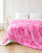Plushmink Shaggy Throw Blanket Pink at Zubaidas Homestore