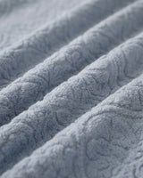 Plushmink Sherpa Jacquard Throw Blanket Blue at Zubaidas Homestore Pakistan