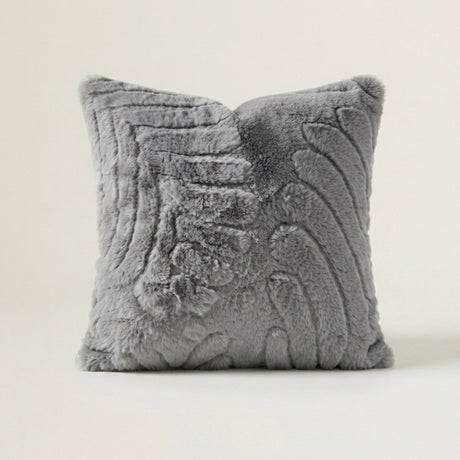 Plushmink Solid Mink Cushion Carbon at Zubaidas Homestore Pakistan