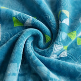 Plushmink Supremo Flannel AC Blanket Marin Double With Border at Zubaidas Homestore Best for Home Shopping