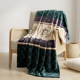 Plushmink Supremo Flannel AC Blanket - Pine Double at Zubaidas No#1 Homestore in Pakistan