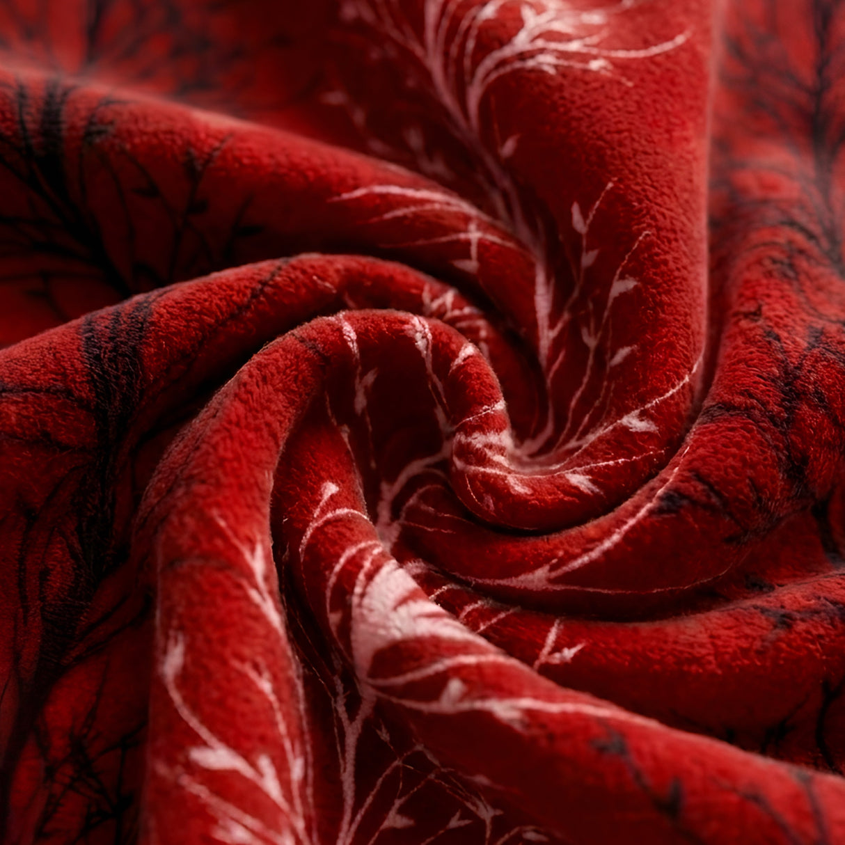 Plushmink Supremo Flannel AC Blanket Wildrose Double with Border at Zubaidas Homestore Best for Home Shopping