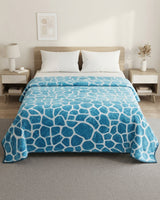 Plushmink Rabbit Fur Throw Blanket Cloud Dancer at Zubaidas Homestore
