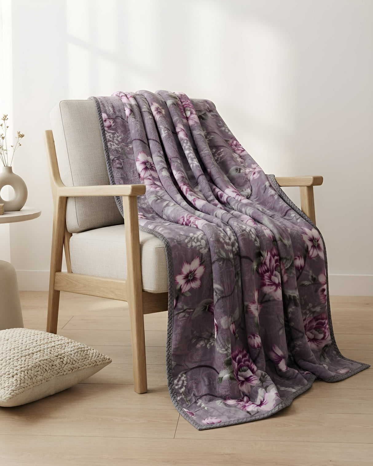 Plushmink Wonder Flannel AC Blanket Iris at Zubaidas Homestore - The Largest Collection Of Blankets in Pakistan