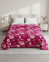 Plushmink Wonder Flannel AC Blanket Magnolia at Zubaidas Homestore