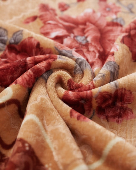 Plushmink Wonder Flannel AC Blanket Pecan at Zubaidas Homestore Pakistan