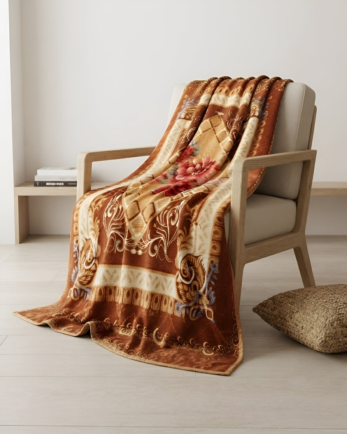 Plushmink Wonder Flannel AC Blanket Pecan at Zubaidas Homestore - The Best Collection Home Textiles in Pakistan