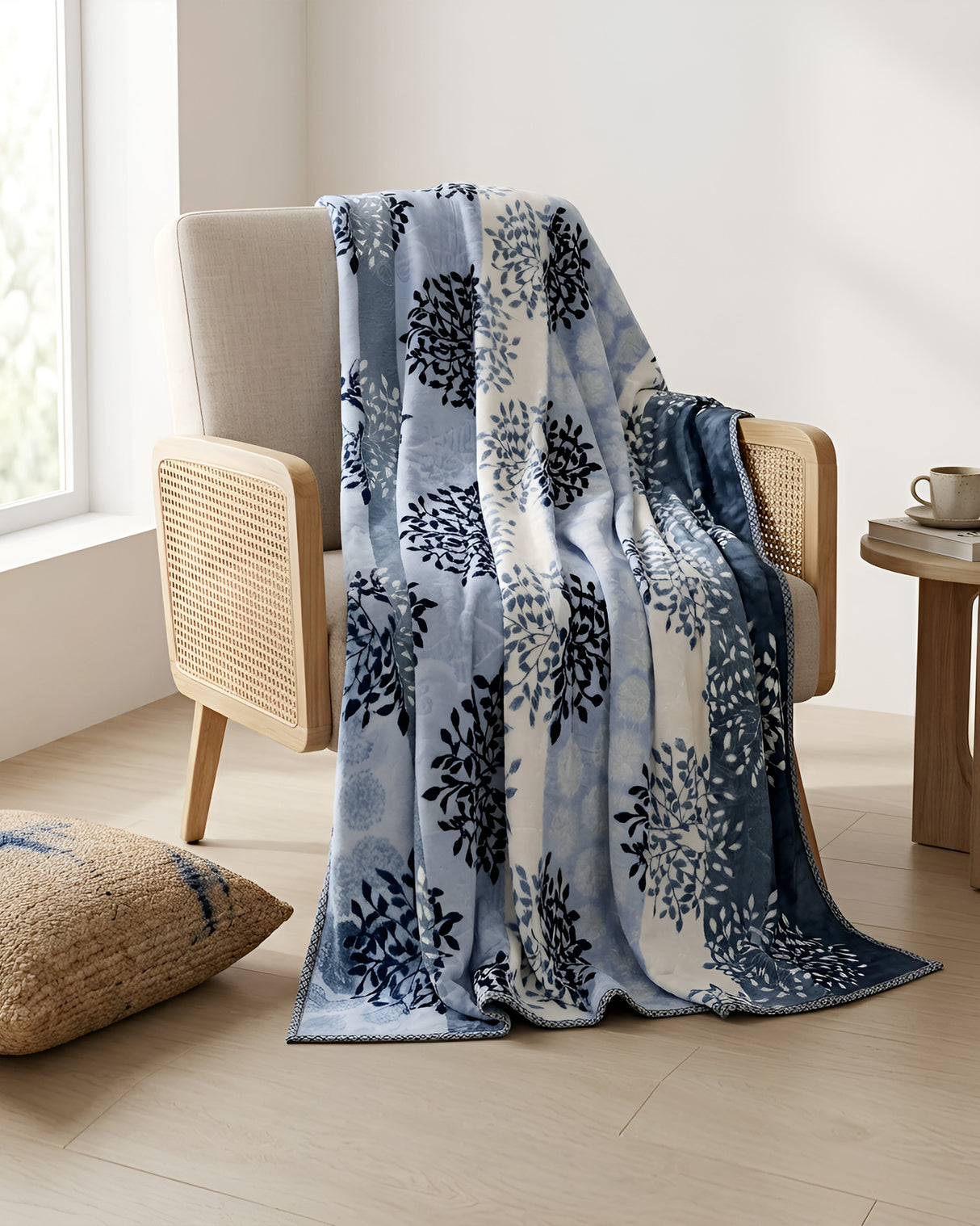 Plushmink Wonder Flannel AC Blanket Winter Sky at Zubaidas Homestore -The largest Collection of Bedroom Textiles in Pakistan