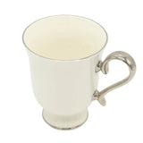 Porcelain Tea Mug with Silver Handle at Zubaidas Homestore Pakistan
