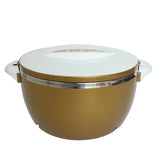 Premium Gold And White 4-Piece Food Warmer Set Zubaidas Homestore Best for Home Shopping