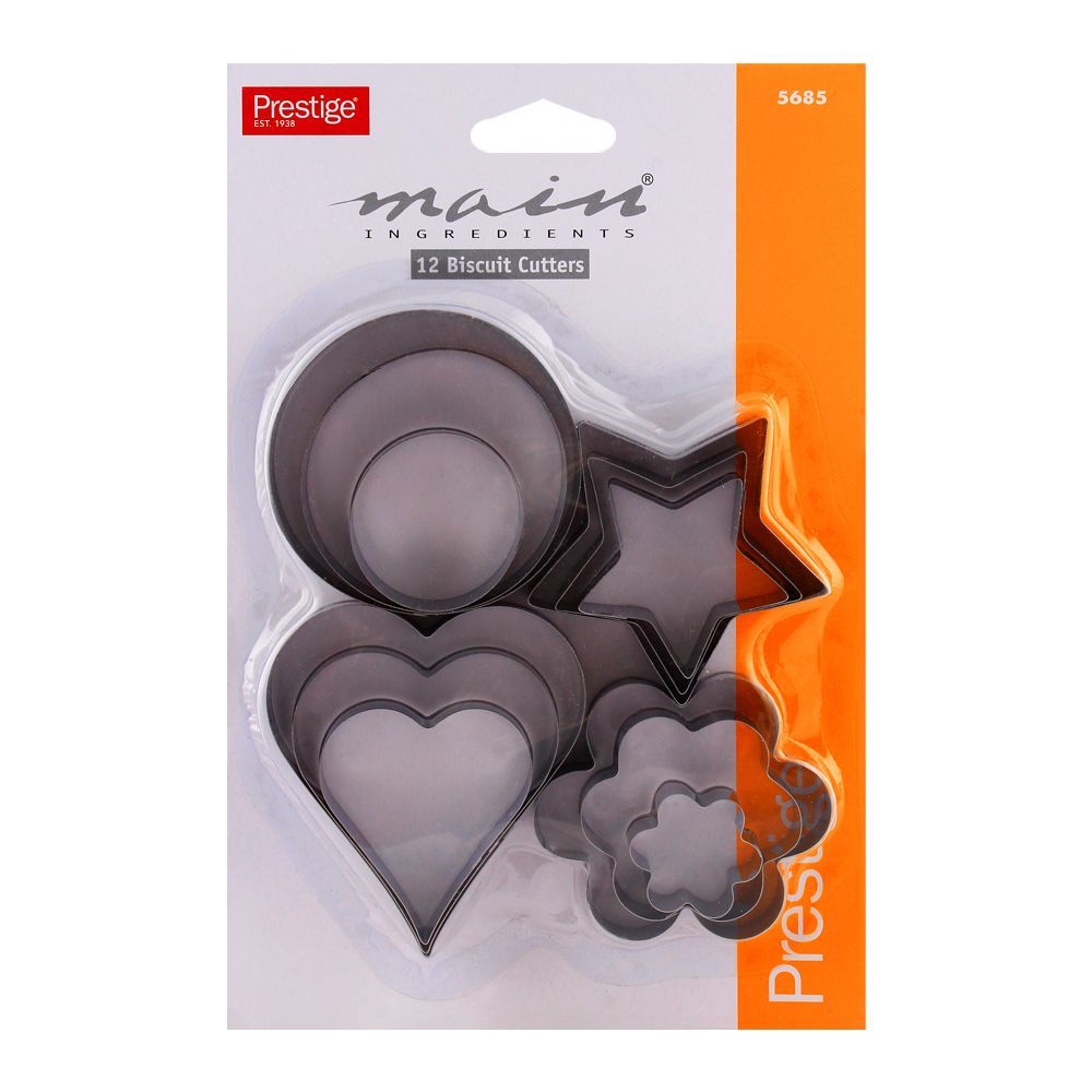 Prestige Biscuit Cutters 12 Pieces at Zubaidas Homestore
