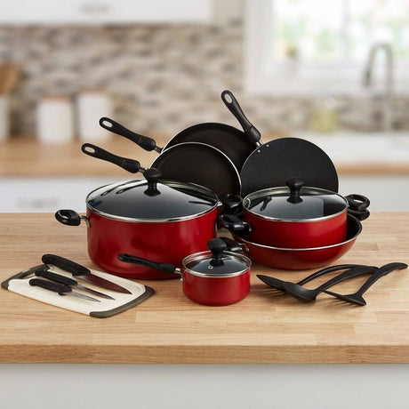Prestige Classique 17 Pieces Non Stick Cookware Set at Zubaidas Homestore