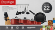 Prestige Cookware 22 Piece Set BHO-20965 at Zubaidas Homestore