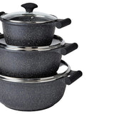 Prestige Essentials Aluminum Granite Cookware Set 6 Pieces at Zubaidas Homestore - House of The Biggest Collection of Cookware in Pakistan