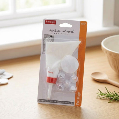 Prestige Icing Bag with 6 Plastic Nozzles at Zubaidas Homestore