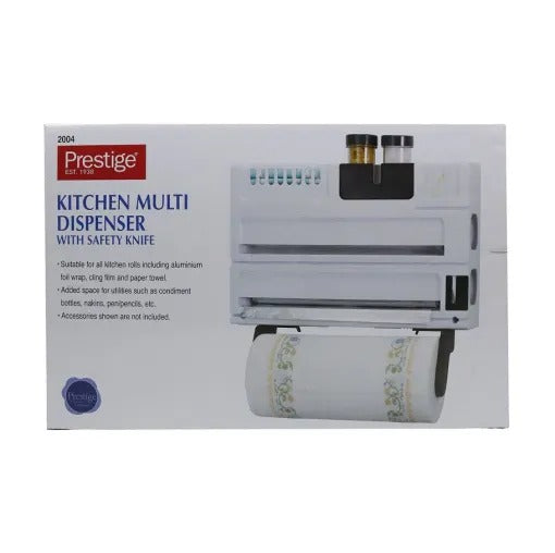 Prestige Kitchen Multi Dispenser with Safety Knife at Zubaidas Homestore