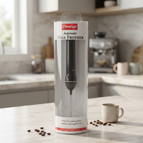 Prestige Milk Frother Black at Zubaidas Homestore
