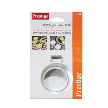 Prestige Mini Plum Cake Mold 4 Pieces Set at Zubaidas Homestore Pakistan