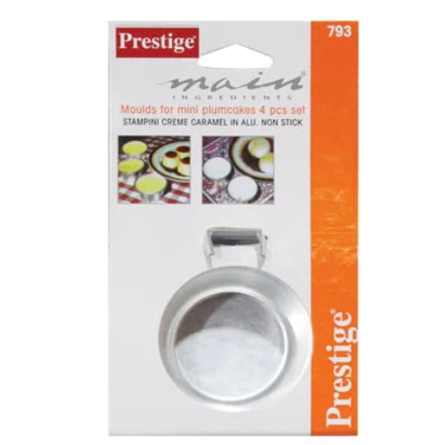 Prestige Moulds For Mini Plum Cakes 4 Pieces at Zubaidas Homestore