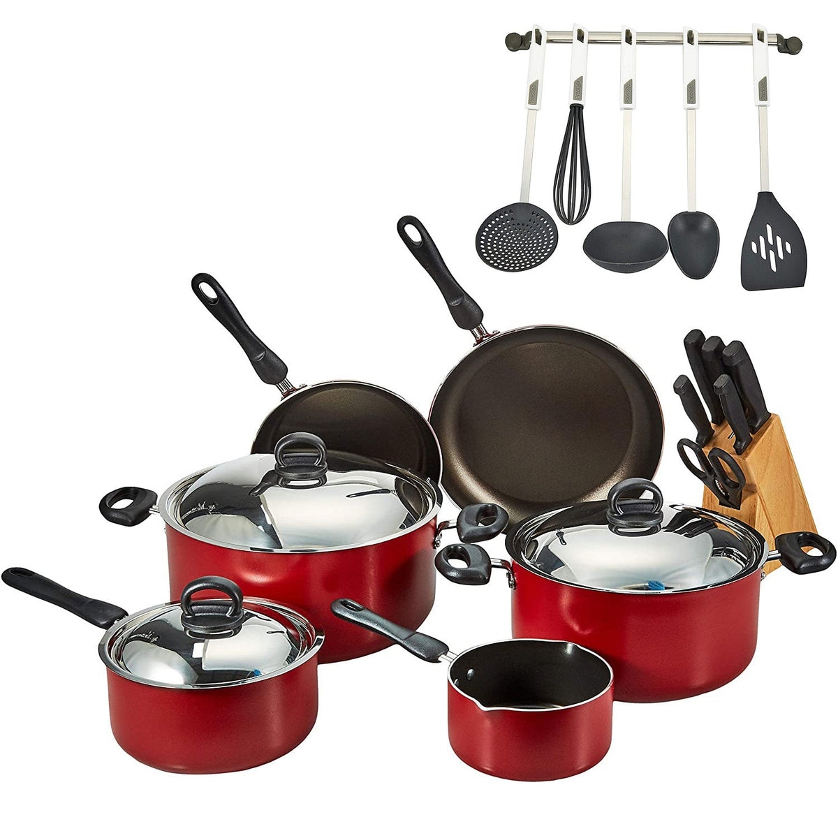 Prestige Non Stick Cookware Set 22 Pieces at Zubaidas Homestore The Largest Collection of Cookware Sets In Pakistan