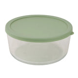 Pyrex Round Glass Food Storage Container 3 Pieces Green at Zubaidas Homestore Pakistan