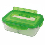 Pyrex Snap Ware Divided Glass Food Storage Container 1.4 Liter at Zubaidas Homestore Pakistan