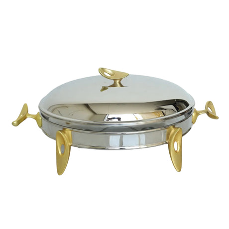 Regent 02 Collection Oval Dish Warmer Serving Dish 3 Liter at Zubaidas Homestore Best for Home Shopping