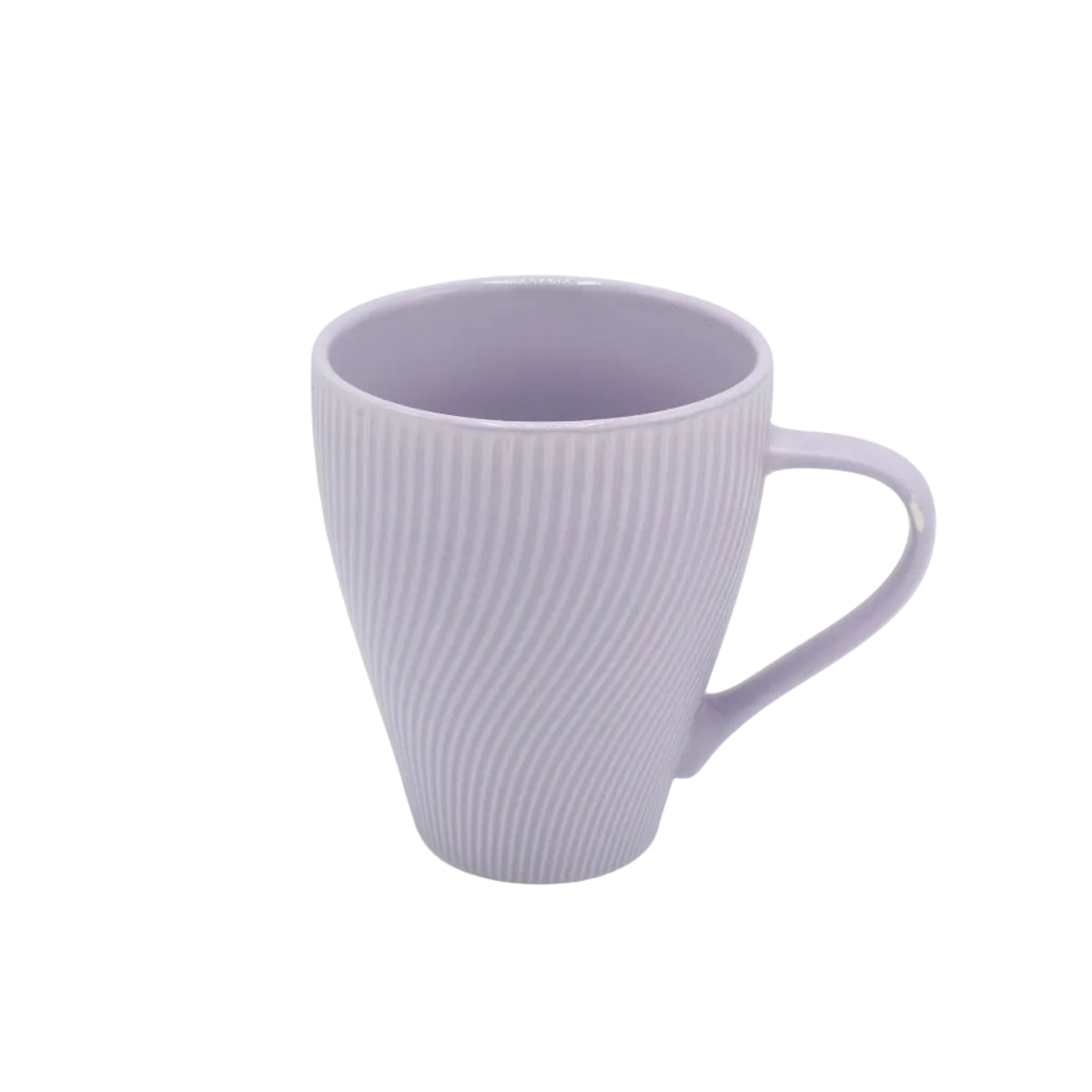 Ribbed Pattern Ceramic Coffee Mug 420ml at Zubaidas Homestore.Best Online Homestore in Pakistan