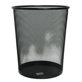 Round Metal Wastebasket Black at Zubaidas Homestore Pakistan