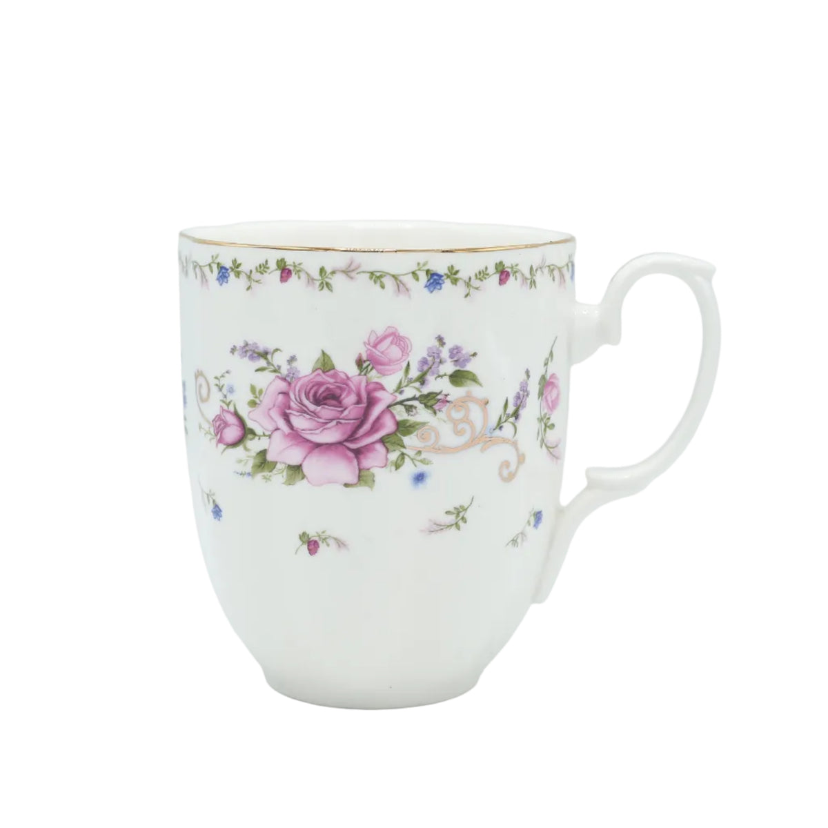 Royal Albert Bone China Pink Rose Floral Tea Mug at Zubaidas Homestore. House of The Biggest Collection of Coffee Mugs and Tea Cups in Pakistan 