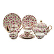 Royal Albert Bone China Rose Print Dinner Set 75 Pieces at Zubaidas Homestore 