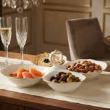 Royal Bistro 4-Section Appetizer Serving Dish Classic White at Zubaidas Homestore Pakistan