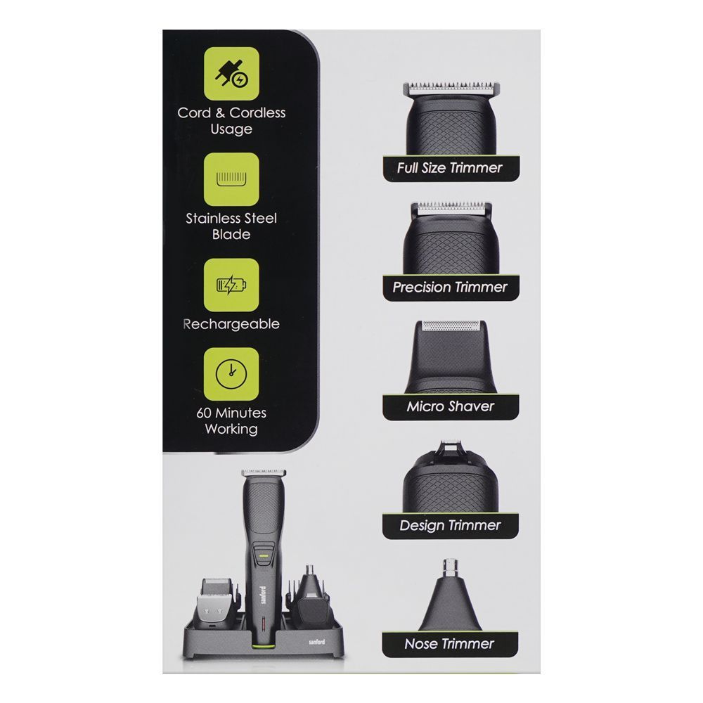 Sanford 14-in-1 Rechargeable Hair Clipper SF9748HC at Zubaidas Best  Online Homestore in Pakistan