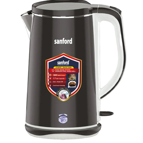 Sanford Electric Kettle SF1869EK 1.5 Liter at Zubaidas Homestore Pakistan