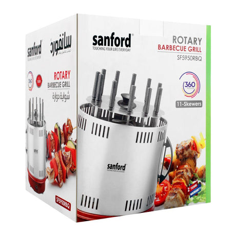 Sanford Electric Rotary Barbecue Grill SF5950 at Zubaidas Homestore