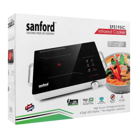 Sanford Infrared Electric Cooker 2200W SF51951C at Zubaidas Homestore