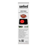 Sanford Infrared Electric Cooker 2200W SF51951C at Zubaidas Most Trusted Home Store in Pakistan