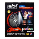 Sanford Rechargeable 40W Table Fan 35.5 cm at Zubaidas Number 1 Home Store in Pakistan