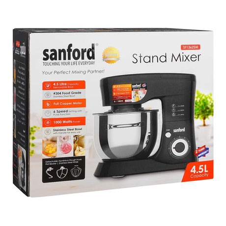 Sanford Stand Mixer 1000W 4.5 Liter SF-1362SM at Zubaidas Homestore