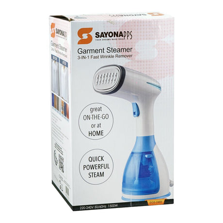 Sayona 3-In-1 Garment Steamer 1500W SGS-2469 at Zubaidas Homestore