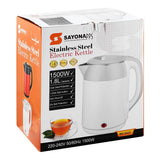 Sayona Electric Kettle 1500W 1.8 Liter SK-2437 at Zubaidas Homestore
