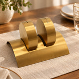 Shengya Stainless Steel Salt and Pepper Shaker Golden at Zubaidas Homestore