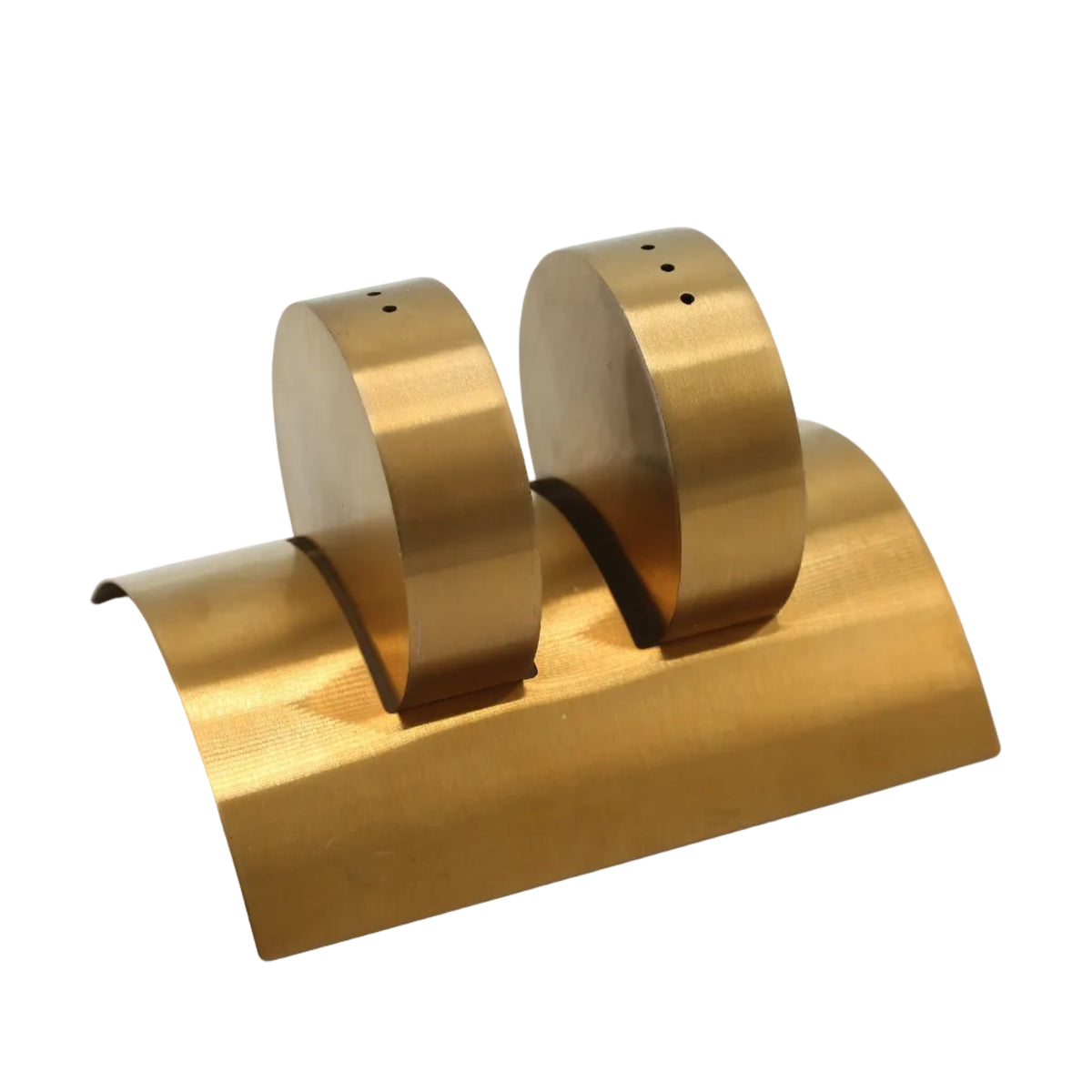Shengya Stainless Steel Salt and Pepper Shaker Golden at Zubaidas Homestore - The Largest Collection of Spice Racks and Jars In Pakistan